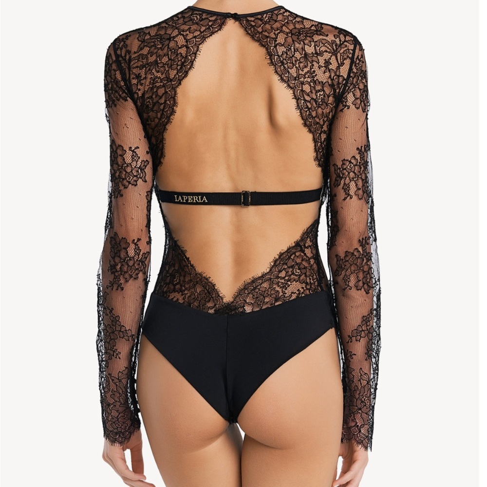 NEW LA PERLA 2023 LACE BODYSUIT Small